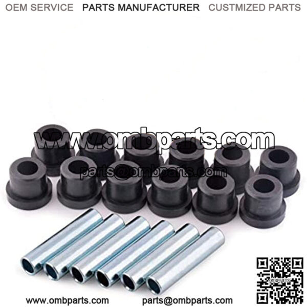 Rear Leaf Spring Bushing & Sleeves Kits for Club Car DS Golf Cart 1981-up & EZGO TXT/Medalist 1994-up