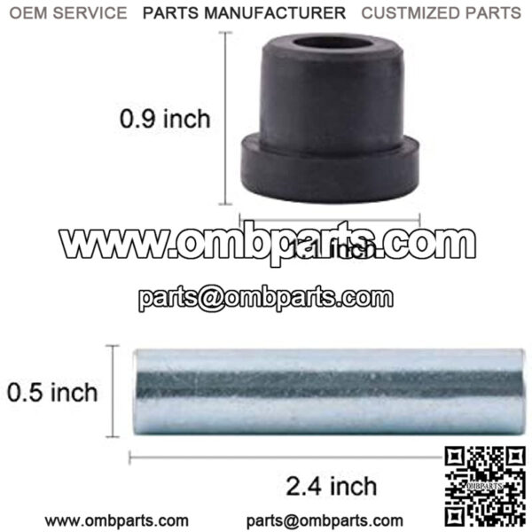 Rear Leaf Spring Bushing & Sleeves Kits for Club Car DS Golf Cart 1981-up & EZGO TXT/Medalist 1994-up - Image 2