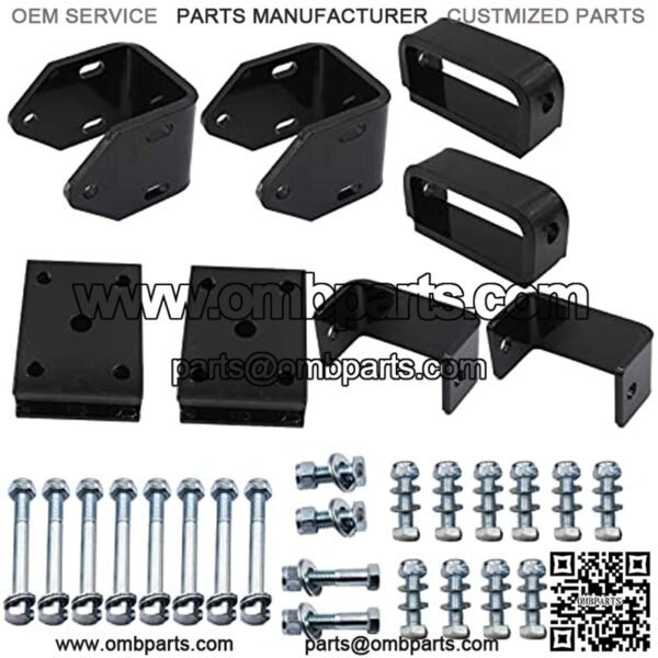 4" Block Golf Cart Lift Kit For EZGO 1994.5-2001.5 Gas TXT/Medalist Model