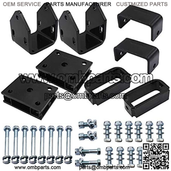 4" Block Golf Cart Lift Kit For EZGO 1994.5-2001.5 Gas TXT/Medalist Model - Image 2