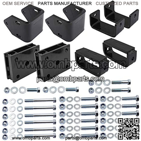 4" Block Golf Cart Lift Kit For EZGO 1994.5-2001.5 Gas TXT/Medalist Model - Image 3