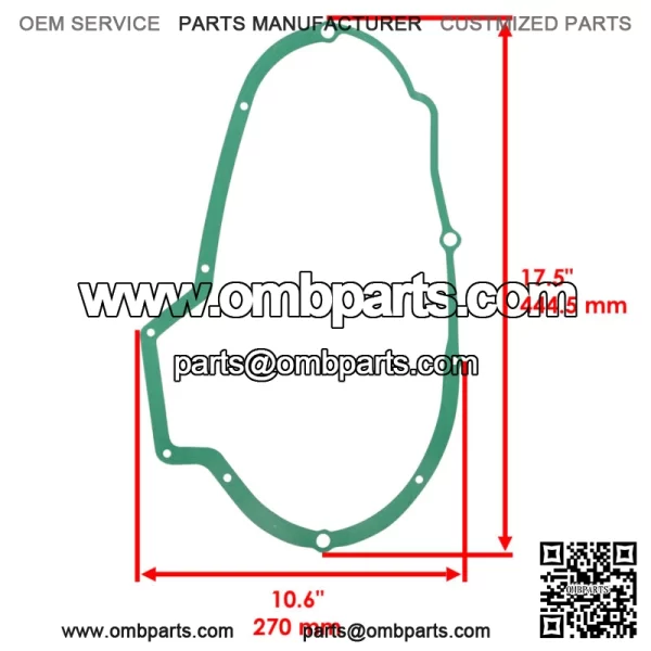 Primary Gasket for Harley Davidson Sportster 883 XLH883 Hugger Deluxe 86-90 - Image 2