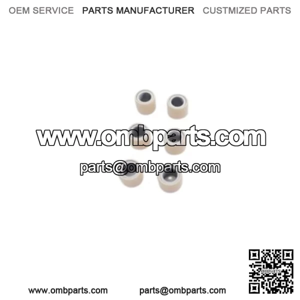 HONDA CLUTCH WEIGHT ROLLER SET 2008-2023 RUCKUS 50 / 95-96 EZ90 CUB OEM NEW - Image 4