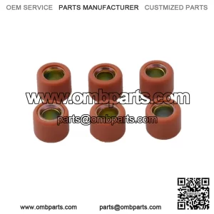 (6pcs/set)Weight Roller Clutch Pulley Driven Bead For Yamaha ZY100 Jog100 RS100