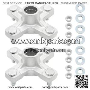 2PCS Rear Wheel Hub Kit for Yamaha Blaster 200 YFS200 1988-2006 2XJ-25383-50-00 (For: Yamaha)
