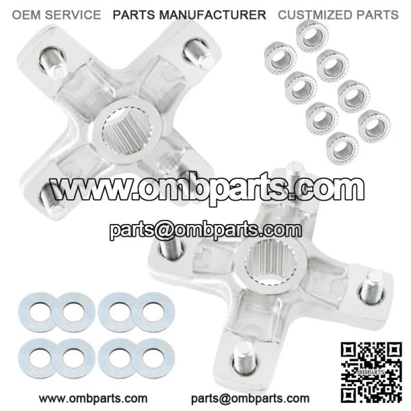 2PCS Rear Wheel Hub Kit for Yamaha Blaster 200 YFS200 1988-2006 2XJ-25383-50-00 (For: Yamaha) - Image 3