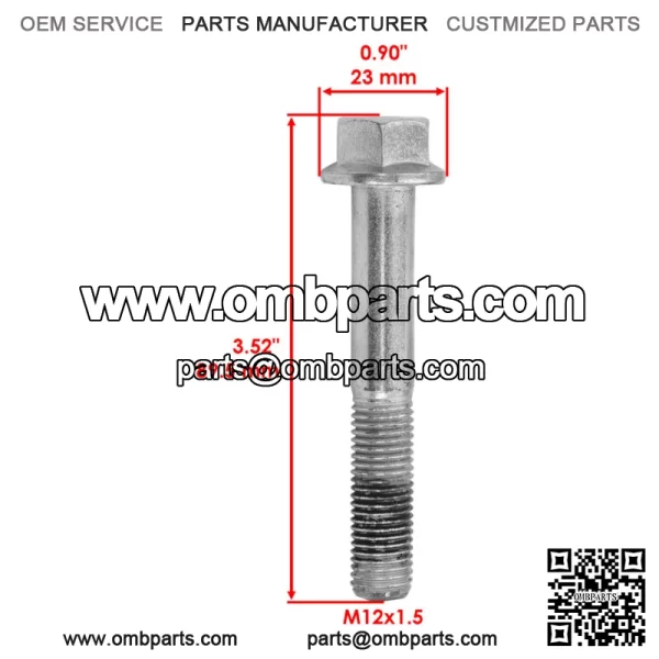 7521073 Front or Rear Suspension Bolt For Polaris Sportsman XP 1000 2020-2024 - Image 2