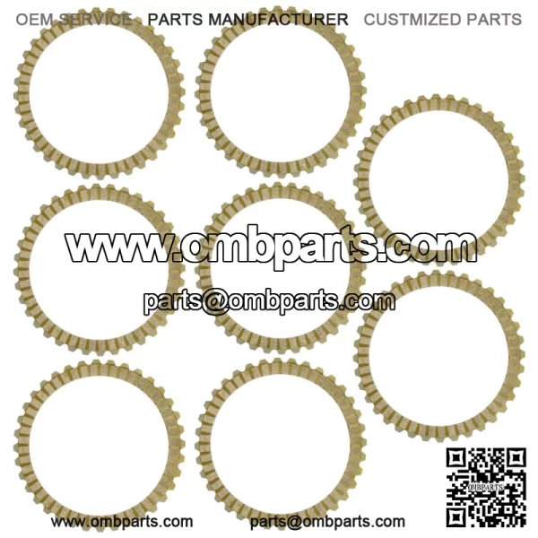 Clutch 37911-90 3791190 Friction Plates Set for Harley Davidson - Image 3