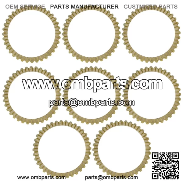 Clutch 37911-90 3791190 Friction Plates Set for Harley Davidson - Image 4