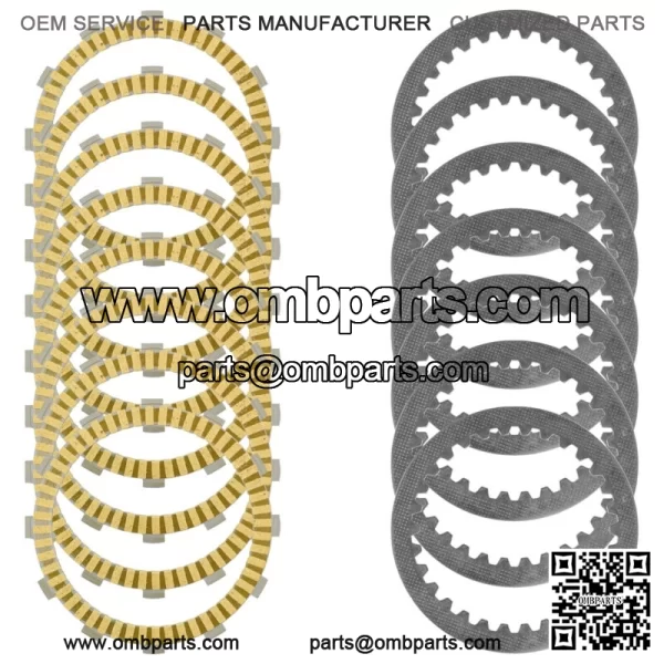 Clutch Friction & Steel Plate kit for Honda VF1100SA VF1100SAC V65 Sabre 1984-85