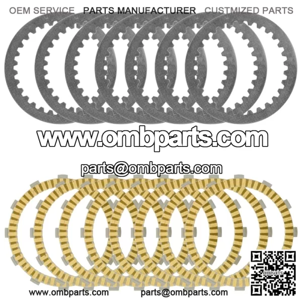 Clutch Friction & Steel Plate kit for Honda VF1100SA VF1100SAC V65 Sabre 1984-85 - Image 4