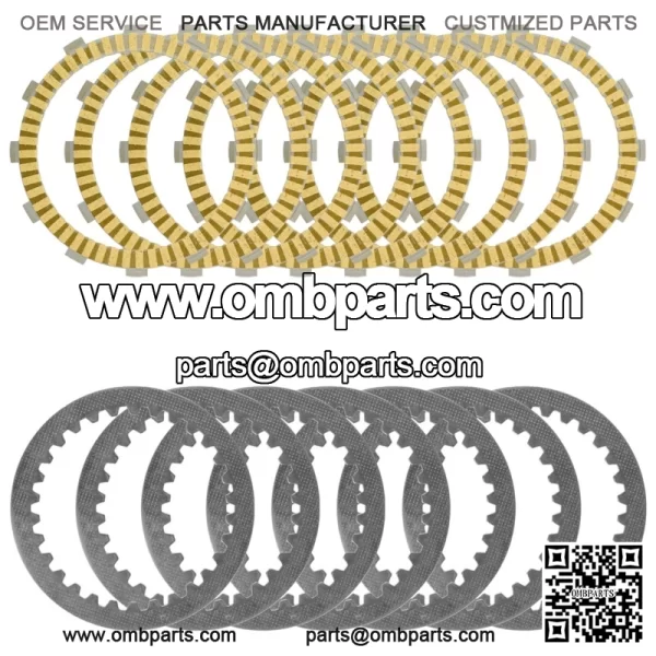 Clutch Friction & Steel Plate kit for Honda VF1100SA VF1100SAC V65 Sabre 1984-85 - Image 5