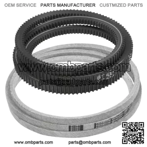 48" Deck Belts for John Deere X590 (- 110000) Tractor / 48X Inch Deck