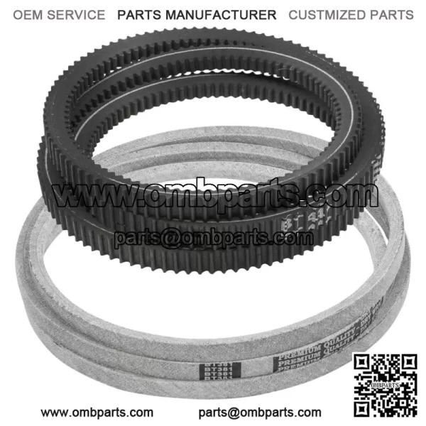 48" Deck Belts for John Deere X590 (- 110000) Tractor / 48X Inch Deck