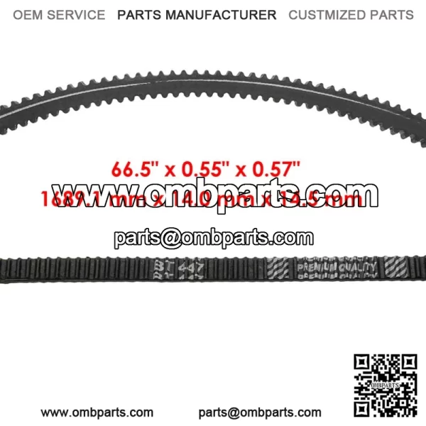 48" Deck Belts for John Deere X590 (- 110000) Tractor / 48X Inch Deck - Image 2