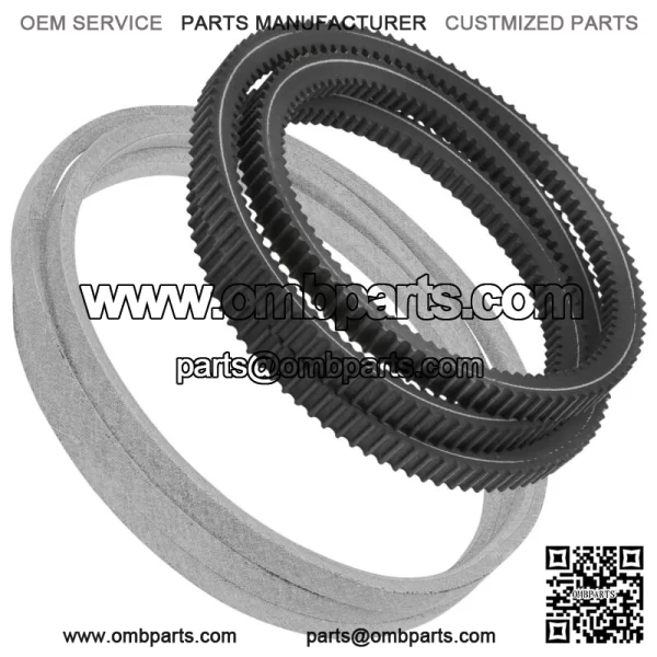 48" Deck Belts for John Deere X590 (- 110000) Tractor / 48X Inch Deck - Image 3