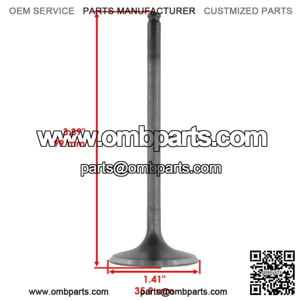 3007-152 3007-784 3007-860 3402-226 Intake & Exhaust Valve Kit For Arctic Cat - Image 2