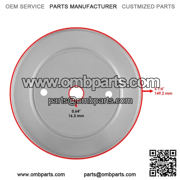 30" Deck Spindle & Blade Kit For Husqvarna RZ3016 For Poulan Pro 301ZX - Image 4