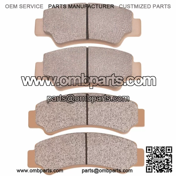 Front Rear Brake Pad For 2018-2024 CF Moto UFORCE 500 600 800 1000 UTV ATV SSV (For: CF-Moto)