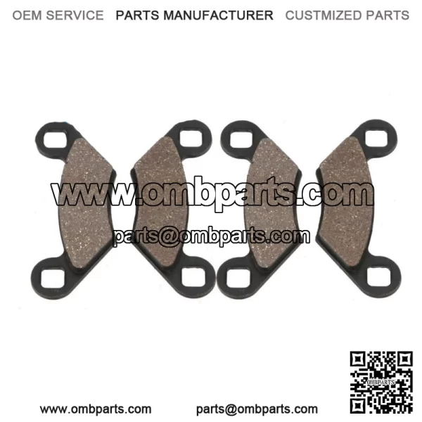 Front Organic Brake Pads 1999 Polaris Sport 400L Set Full Kit  Complete cs (For: Polaris)