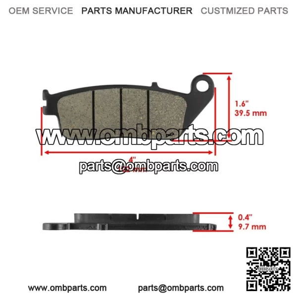 Front And Rear Brake Pads For Suzuki GSX250R 2018-2020 / GSX250R ABS 2019-2023 - Image 3