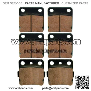 Front Rear Brake Pads For Yamaha Wolverine 350 YFM350FX 1995-2005 (For: Yamaha)
