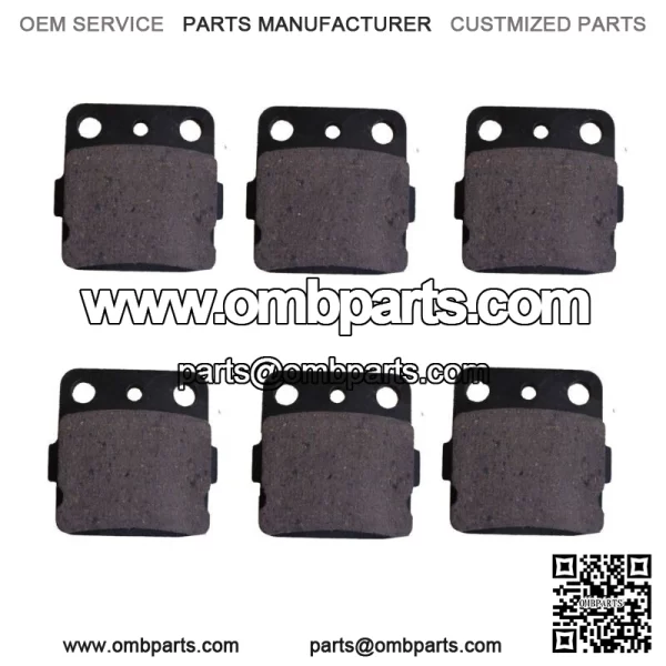 Front Rear Brake Pads Of Yamaha ATV YFM 350 Raptor