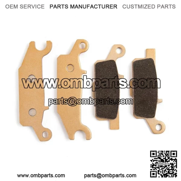 Front Rear Brake Pads For Yamaha Grizzly YFM700F 07-22 Grizzly 550 700 YFM550F (For: Yamaha) - Image 2
