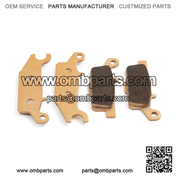 Front Rear Brake Pads For Yamaha Grizzly YFM700F 07-22 Grizzly 550 700 YFM550F (For: Yamaha) - Image 3