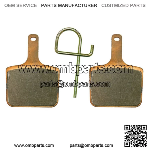 Full Metal Brake Pads fits Polaris Snowmobiles - Replaces OEM# 2202727 (For: Polaris)