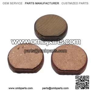 (3) Nos Polaris Snowmobile Brake Pads