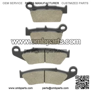 Front and Rear Brake Pads for Kawasaki KX250 KX250X KX450X 2021-2025