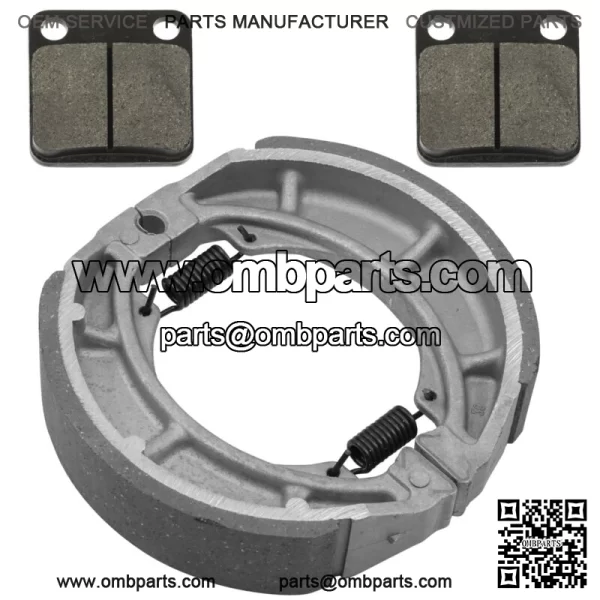 Front Brake Pads and Rear Brake Shoes for Suzuki DR200SE DR 200SE 2015-2020 - Image 4