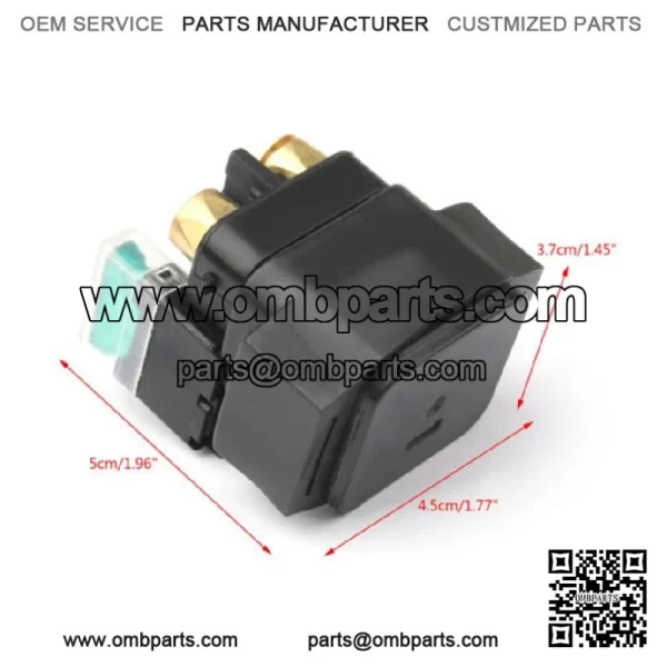 Starter  elay  olenoid  2v  2  olt  or  amaha  ZFR1  ZFR6  ZF-R1  ZF-R6  ZF-R7 - Image 2