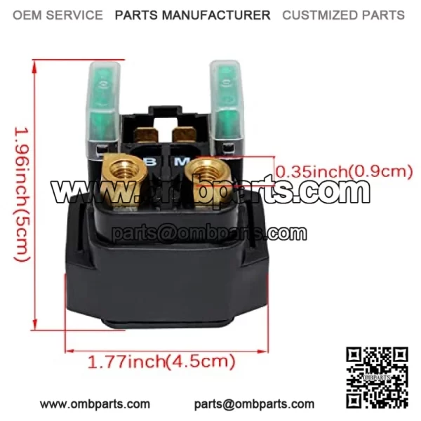 Starter  olenoid  elay  or  amaha  ZFR1  ZF-R1  999-2009 - Image 2