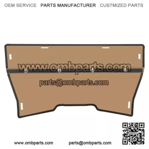 Tinted  ear  indshield  ack  indow  or  020-2024  FMOTO  Force  50  O  X  port