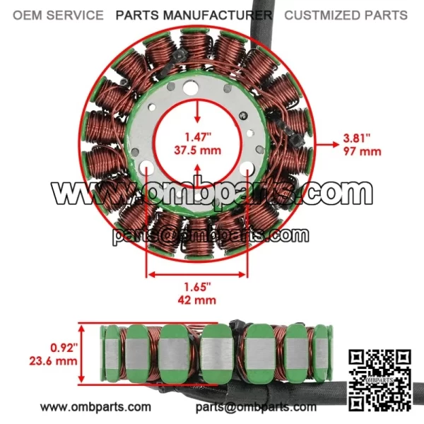 Stator  egulator  ectifier  asket  or  amaha  FZ450R  FZ450    FZ450Rse  009-24 - Image 2