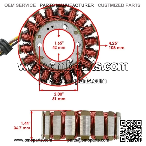 Stator  egulator  ectifier  /Gasket  or  olaris  ZR  00  008 - Image 2
