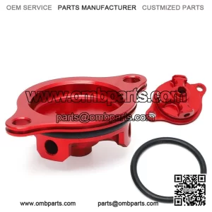 Aluminum  il  ilter  over  /  ring  nodized  or  ONDA  RX450R  RX450ER  006-2014