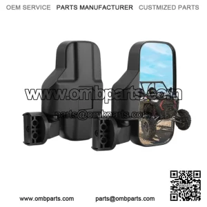 1.75"-2"  TV  ear  iew  ide  irror  or  olaris  ZR  RO  P  FMOTO  FORCE  awasaki
