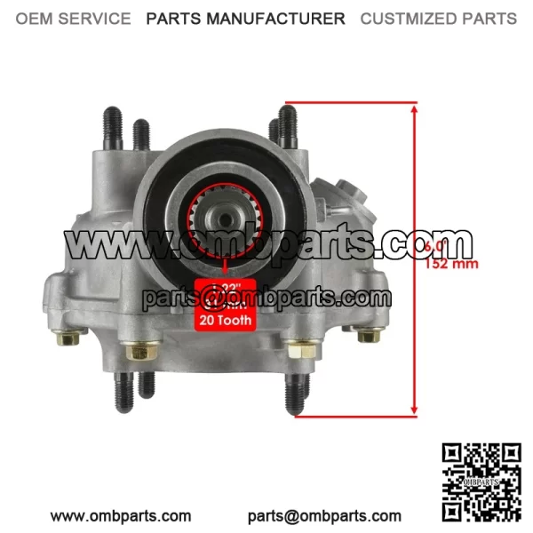 Rear  ifferential    rop  haft  or  onda  ancher  20  RX420FM  x4  007-2013 - Image 3