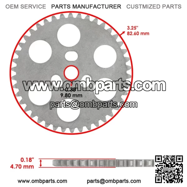 Timing ear procket or amshaft  its an-Am averick port 000R nd AX 000R 2017, 019 odels) - Image 2