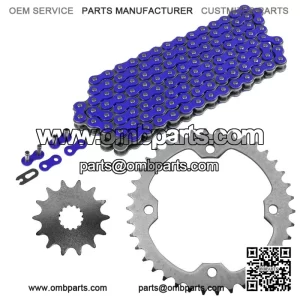 Blue  rive  hain  nd  prockets  it  or  amaha  FZ450  FZ450V  004-2013