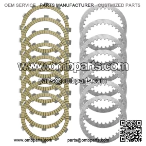 Clutch  riction  nd  teel  lates  or  uzuki  M250  996-2005