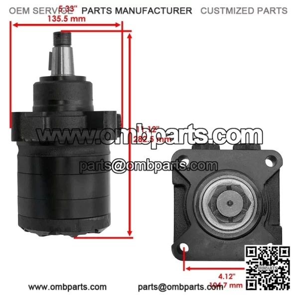 103-6988  -523328  F0240US081AADD  ydraulic  heel  otor  or  oro  xmark - Image 2