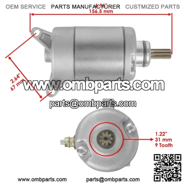 Starter  or  amaha  FZ450  FZ450X  004  005  006  007  008  009 - Image 2