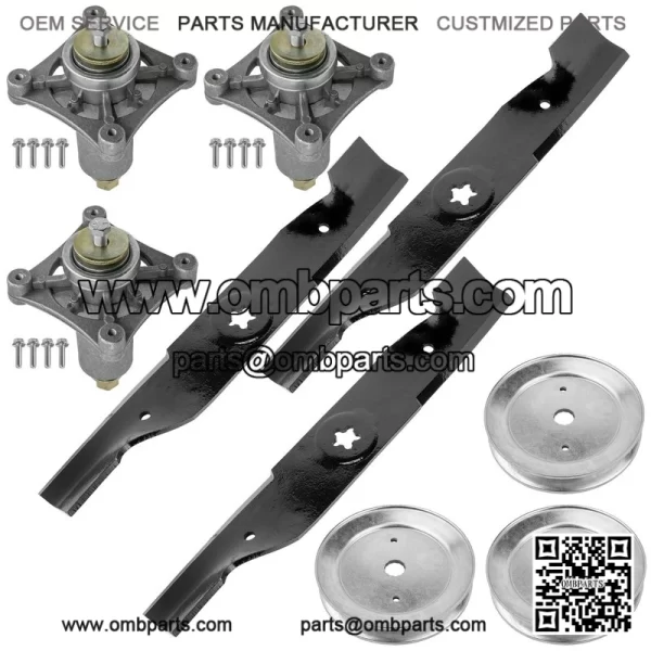 48"  eck  pindle    ulley  lade  or  usqvarna  S148X  T21548  TH24K48  TA24V48