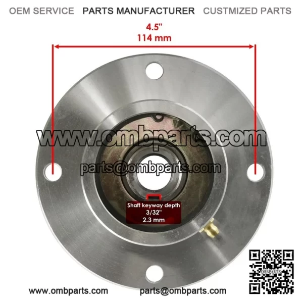 61"  eck  pindle  ulley    lade  or  erris  DS61  901115  D61BVE  ydroWalk - Image 3