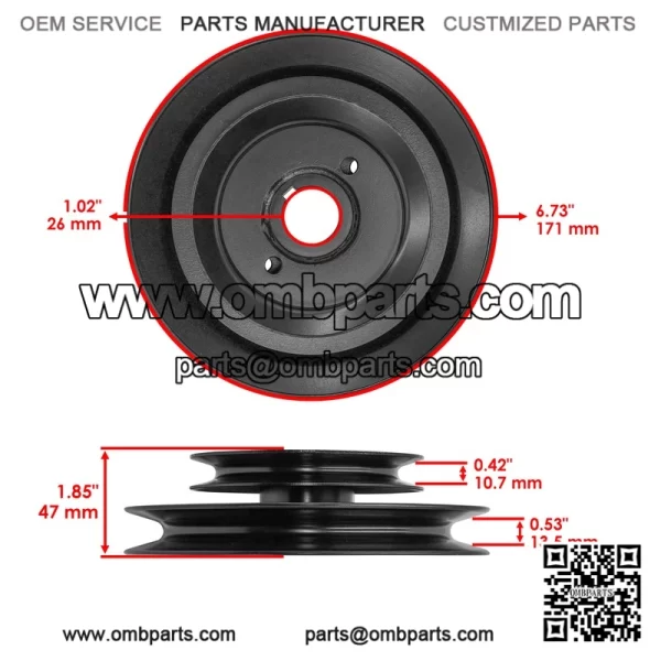 60"  eck  pindles  /  ulley    lade  it  or  riens  ax-Zoom  91075  91087  ower - Image 4