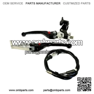 Adjustable  4  lack  air  it  olding  rake  lutch  evers  ot  tart  RX  50R